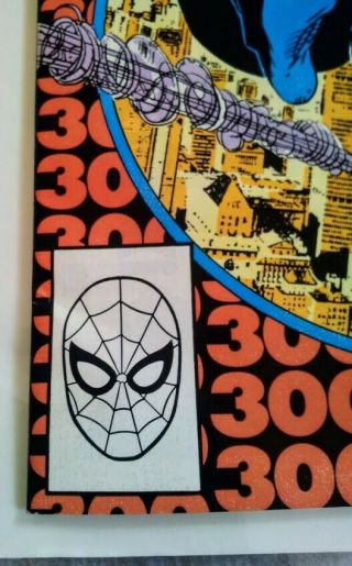 The Spider - Man 300 (May 1988,  Marvel),  1st app VENOM,  SEE PICTURES 2