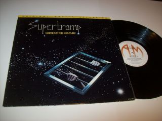 Mfsl 1 - 005 Supertramp Crime Of The Century Lp Vinyl Mobile Fidelity Audiophile
