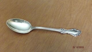 Georgian Shell Frank Whiting Sterling Silver Serving Spoon 67 Grams