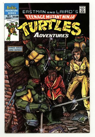 Teenage Mutant Ninja Turtles 1 Nm,  9.  6 Archie Comics 1988