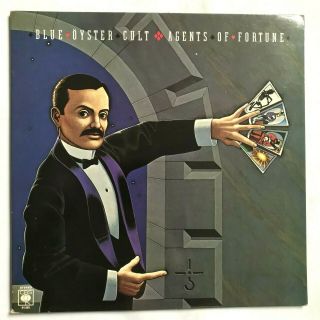 Blue Oyster Cult – Agents Of Fortune 1976 Vinyl Lp Cbs ‎– 81385 Vg,  /vg,