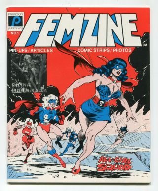 Femzine 1 - 1st App All - Girl Squad - Bill Black Paragon - 1st - 1981