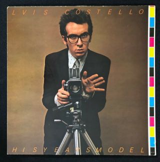 Elvis Costello This Years Model Uk 1st Pressing Vinyl Lp Rad - 3 Offset Sleeve
