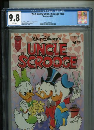 Walt Disney’s Uncle Scrooge 338 Branca - C Barks Best Cgc Grade Near Mint/mint 9.  8
