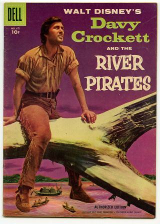 Jerry Weist Estate: Four Color Comics 671 Disney’s Davy Crockett (dell 1955) Fn