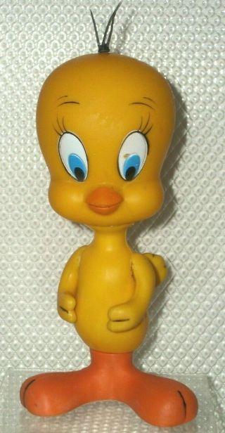 Vintage 1969 R.  Dakin & Co Warner Bros.  Tweety Bird Plastic Figure Figurine Doll