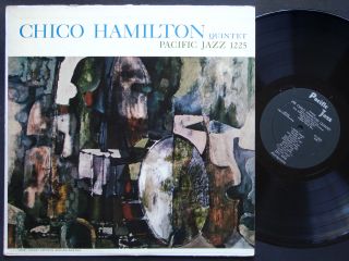 Chico Hamilton Quintet Lp Pacific Jazz Pj 1225 Us 1957 Dg Mono Paul Horn
