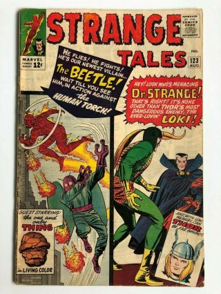 Strange Tales 123 Marvel Comics 1964