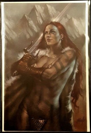 Red Sonja 1 Lucio Parrillo Virgin Variant Nm Dynamite Comic Only 400 Made Conan