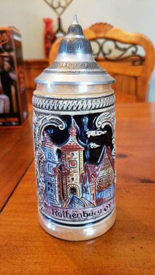 Vintage German Beer Stein Rothenburg O T