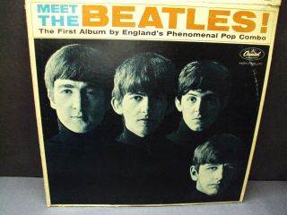 The Beatles - Meet The Beatles - Rare Capitol Mono Lp