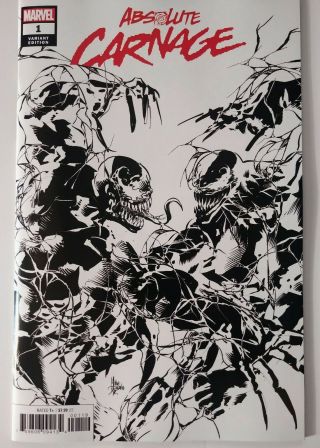 Absolute Carnage 1 Release Party Sketch Variant (1 Per Store) Ship Same Day