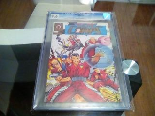 H.  A.  R.  D Corps 1 Cgc 9.  6 Nm,  Gold Edition Valiant 1993