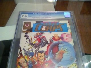 H.  A.  R.  D corps 1 CGC 9.  6 NM,  Gold edition Valiant 1993 3