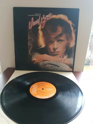 David Bowie Young Americans 12 " Lp Album 1st Press Vinyl 1975 Rs1006