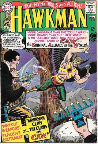 Hawkman Comic Book 10 Dc Comics 1965 Fine