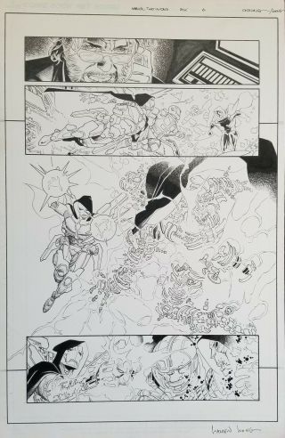 Jim Cheung Artwork - Marvel Two In One 6 Page 6