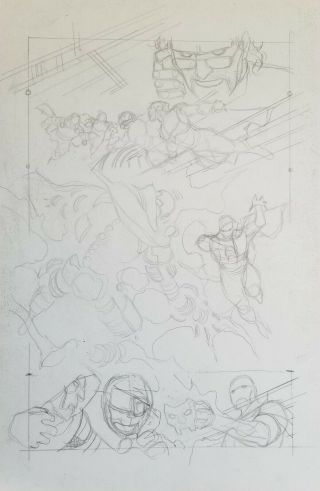 Jim Cheung Artwork - Marvel Two in One 6 Page 6 2