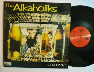 Rap Lp - Tha Alkaholiks - 21 & Over 1995 Loud 07863 - 66280 - 1 Hip Hop Vg,