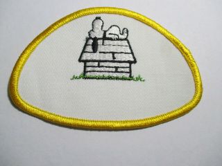 Snoopy Embroidered Patch,  Vintage,  Nos,  60 