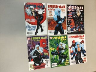 Spider - Man And The Black Cat 1 - 6 Full Set 1 2 3 4 5 6 Marvel Comics 2002 (bc01)
