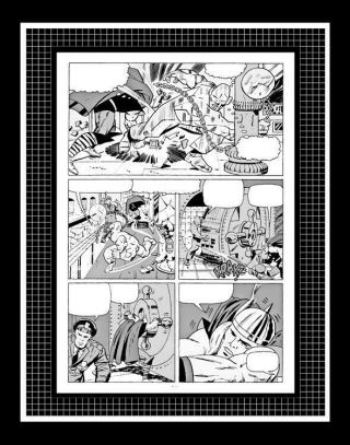 Jack Kirby Journey Into Mystery 121 Rare Production Art Pg 14 Monotone