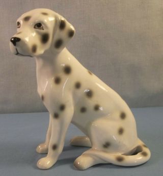 Vintage Japan Dalmatian Dog Statue