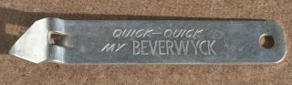 Vintage QUICK - QUICK MY BEVERWYCK Can Opener,  VAUGHAN U.  S.  A. 2
