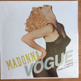 Madonna - Vogue - U.  K 2 Track 12” Vinyl Includes Rare Explicit Poster 3