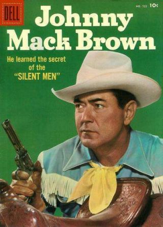 Johnny Mack Brown 18 In Fine.  Dell Comics [ 3p]