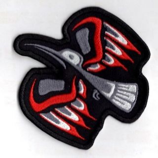 Humming Bird Patch Native Inuit Style Iron On To Sew On Embroidered Patch