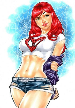 Mary Jane (09 " X12 ") By Fred Benes - Ed Benes Studio