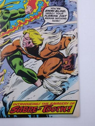 Iron Fist 14 Marvel (1977) 1st appearance of Sabretooth Byrne Claremont KEY 5