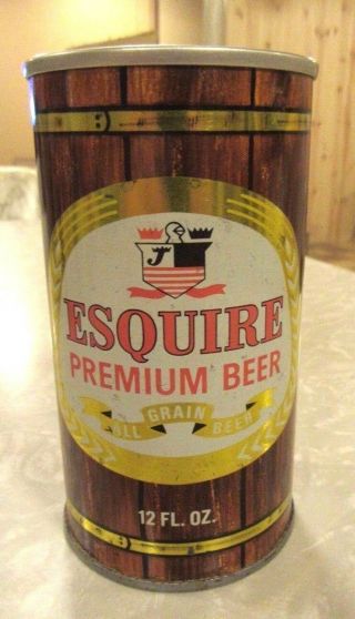 Straight Steel Esquire Premium Beer Can Pull Tab Bottom Open