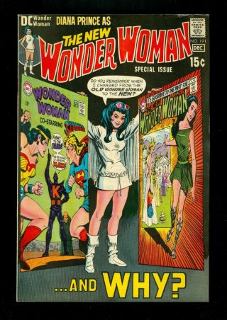 Wonder Woman 191 - - December 1970 - - Vf/nm Or Better