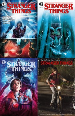 Stranger Things 1 | Covers A,  B,  C,  & D | Dark Horse Comics Nm 2018 Full Set