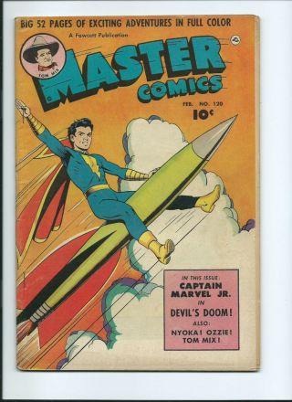 Master Comics 120 - - Featuring Captain Marvel,  Jr.  - - Feb.  1951