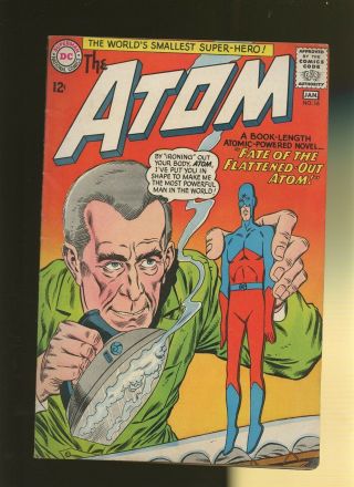 Atom 16 Fn 6.  0 1 Book Fate Of The Flattened - Out Atom By Garder Fox & Gil Kane