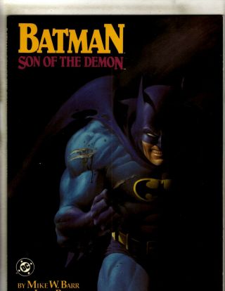 Batman: Son Of The Demon Dc Comic Book Tpb Graphic Novel Joker Robin Ivy J383