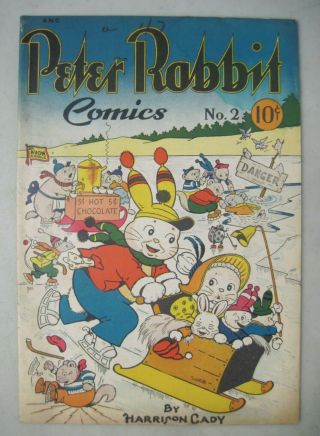 Peter Rabbit Comics 2 April 1948 Avon Comics Harrison Cady