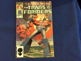 Transformers 1 - 3 1980’s Marvel Comics Vf - NM 2