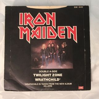 IRON MAIDEN - TWILIGHT ZONE CLASSIC RARE 1981 HEAVY METAL 7 