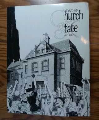 Church And State Volume 1 Cerebus Book 3 By Dave Sim Comic Graphic Novel 1992