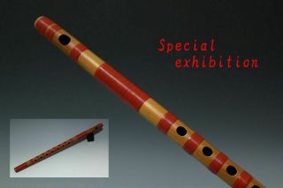 Japan Antique Shinobue Flute Yoroi Katana Samurai Koshirae Noh Temple Gigaku 武将