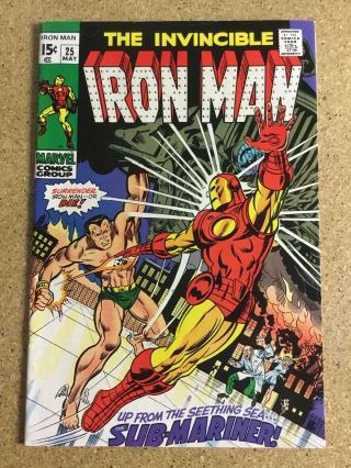 The Invincible Iron Man 25 Sub - Mariner Cover And Appearance A2