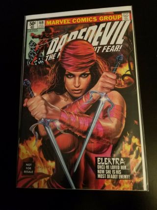 Marvel Comics Daredevil 168 Rare Variant/ Reprint 1st Appearance Elektra