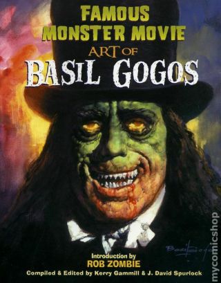 Famous Monster Movie Art Of Basil Gogos Sc (vanguard) 1 - Rep 2018 Nm Stock Image