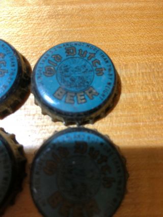 Set Of 35 Vintage Old Dutch Beer Bottle Caps