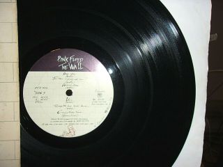Pink Floyd - The Wall US Press 2 LP Set Columbia PC2 36183 VG,  VINYL 2