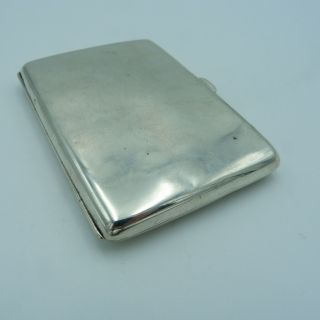 Edwardian Silver Aide Memoire / Card Case / Wallet With Pencil 1901